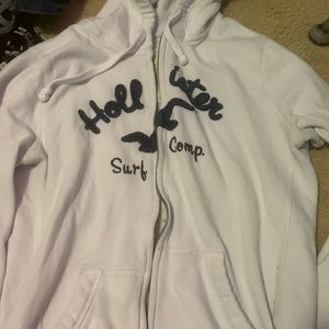 White Hollister jacket